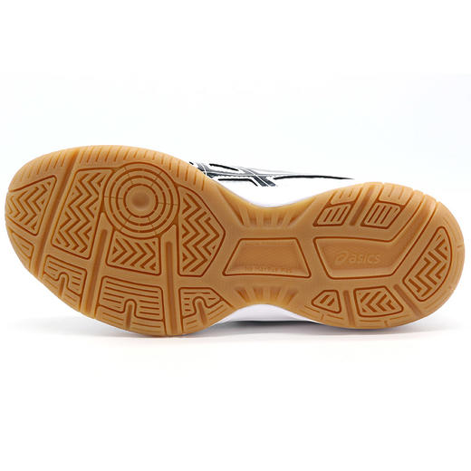 ASICS亚瑟士乒乓球鞋专业女款男款运动鞋1053A034-101经典白黑色透气防滑耐磨舒适 商品图6