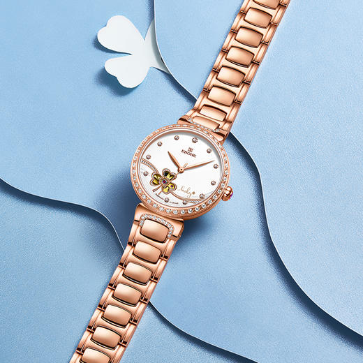 依波(EBOHR)卡纳系列幸运草机械女表5132 商品图1