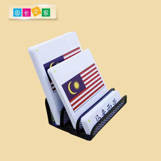 蒙氏教具世界国旗三段卡 商品图2
