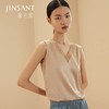 金三塔桑蚕丝背心小衫性感缎面打底可外穿上衣 YSFBB702 商品缩略图0
