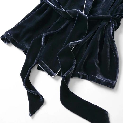 金三塔秋冬上新丝绒保暖衣裤套女长袖长裤加厚衣裤套家居服YSF8D202 商品图4