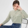 金三塔新品18mm真丝长袖衬衫100%桑蚕丝女士 YSFBA708 商品缩略图0