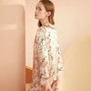 金三塔真丝睡衣女两件套100%桑蚕丝印花衣裤套家居服 YSFBA211 商品缩略图2