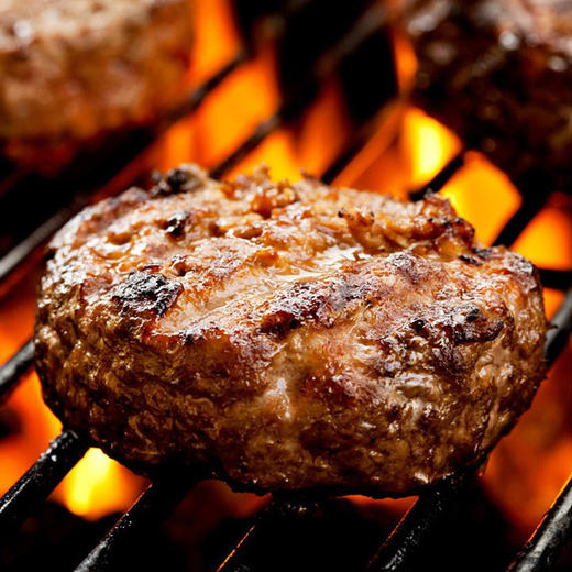 福利产品【4斤装（足足20块）】谷饲安格斯纯牛肉饼2000克  整块肉绞制 非碎肉制品 原汁原味 纯肉绝无添加 商品图2