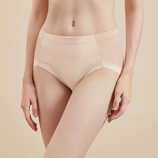 金三塔桑蚕丝氨纶内裤女弹力舒适高腰透气平角裤（私密物品不支持退换） NZF9C206 商品图3