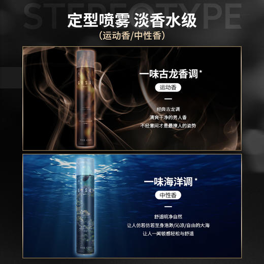 古势男士造型发胶定型喷雾强劲发蜡发型干胶保湿啫喱水摩丝弹力素 商品图1