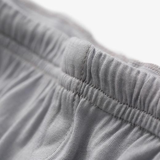 金三塔秋冬新品 真丝睡裤男100%桑蚕丝打底裤保暖秋裤   1NZM9C901 商品图3