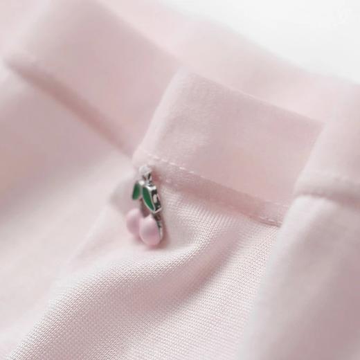 金三塔少女真丝内裤女 发育期中腰纯色三角裤女（私密物品不支持退换）  3NZFAA210 商品图3