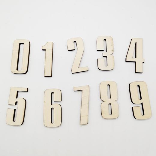 KCTB005字母木片DIY装饰 商品图3
