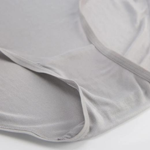 【2条装】金三塔秋季新品纯色舒适低腰真丝内裤女无痕包臀透气三角裤（限价款）（私密物品不支持退换）NZF7B213 商品图4