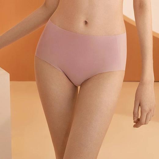 金三塔裆部桑蚕丝中腰内裤女抗菌透气无尺码三角裤（限价款）（私密物品不支持退换）  NZFBA212 商品图1