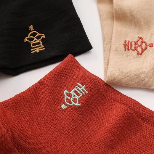 金三塔桑蚕丝上衣女士秋冬新品羊毛高领刺绣内搭保暖打底衫 NZFBD722 商品图4