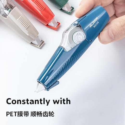 得力NS158笔型修正带5mm6m(蓝色)(卡) 商品图1
