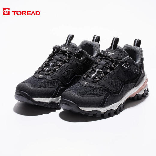 探路者徒步鞋22春夏户外 男女情侣 防滑透气耐磨徒步登山鞋TFAK82285 商品图4