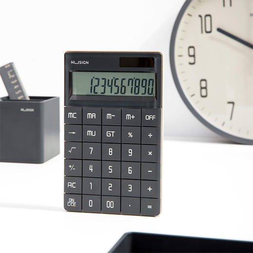 纽赛NS041桌面计算器(深灰) 商品图1