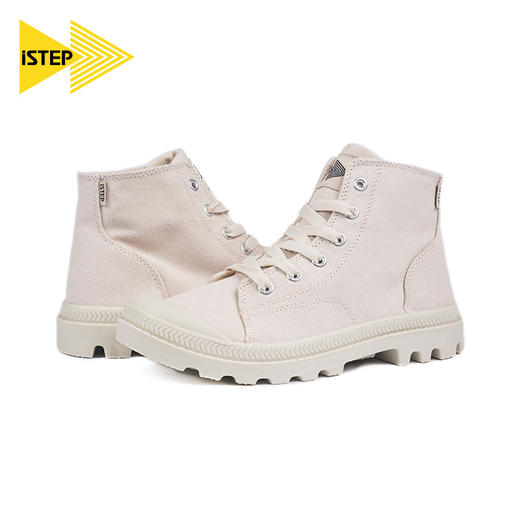 iSTEP马丁靴新款厚底韩版潮流百搭女鞋英伦风短靴 商品图2