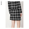 【内购不退换】臣禾 复古黑白格半身裙K214032777 商品缩略图4