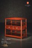 红桥红  家具严选  缅甸花梨（大果紫檀）【62双环卡子花 小架格】 商品缩略图1