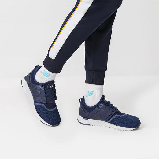 New Balance  247系列 耐磨缓震复古运动女鞋  WRL247EA-NB（脏污） 商品图1