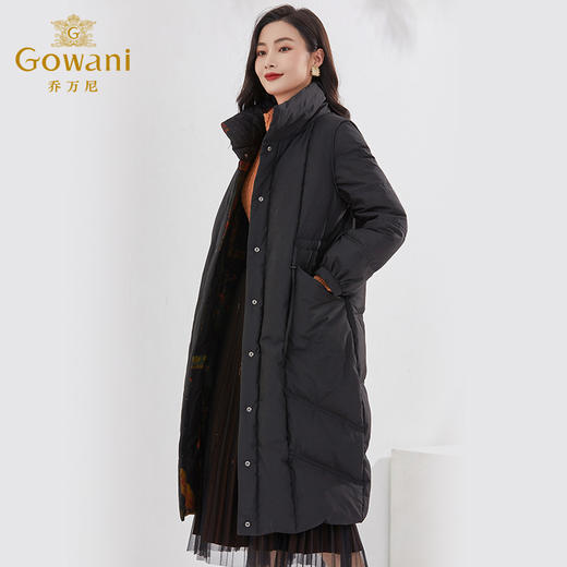 乔万尼羽绒服女款新款设计感显瘦洋气时尚双面穿EI4T609 商品图1