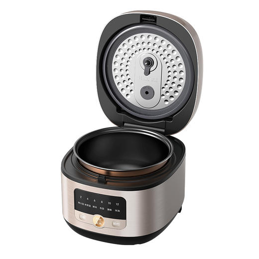 【小程序】小熊电饭煲 DFB-P30M3 香槟金 量杯+饭勺+蒸笼 微电脑智能电饭煲 商品图8