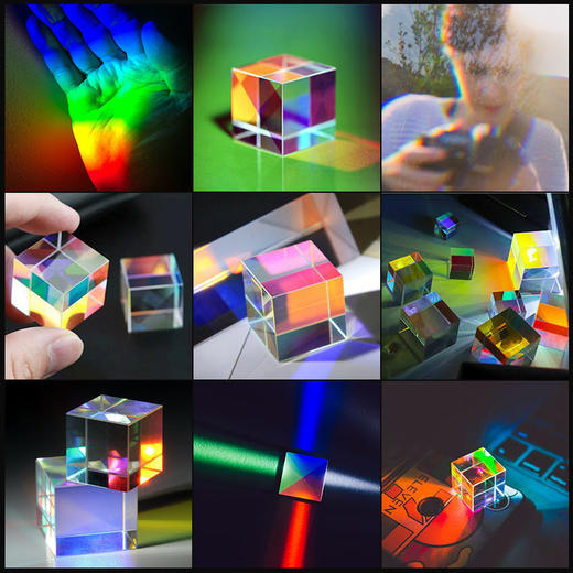 【光的礼物】太阳捕手合色棱镜 创意礼物情人节个性礼物 兴趣光学实验 商品图1