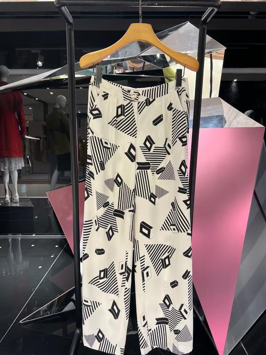 高腰阔腿长裤 商品图0