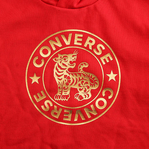 Converse匡威商场同款童衣童装春新年款毛圈纯棉套头连帽卫衣CV2212051 商品图3