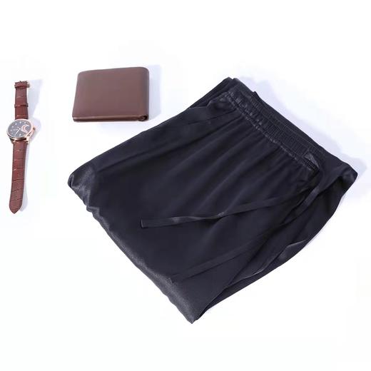 安莉芳IVU薄款真丝睡裤男士舒适可外穿系带家居长裤UL00021 商品图3