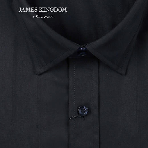 Jameskingdom占姆士新品混纺青年长袖衬衣BA181M28526 商品图3