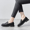 ZHR乐福鞋女2023秋季新款时尚百搭英伦风平底女鞋一脚蹬休闲单鞋 商品缩略图1