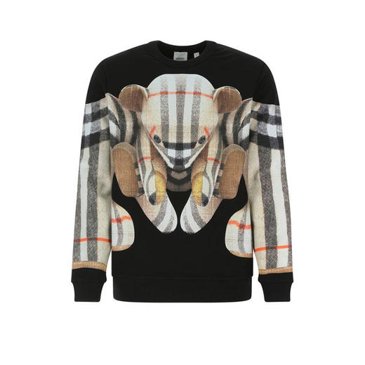 BURBERRY 博柏利 Thomas 泰迪熊印花棉质运动衫 男士卫衣 混色 8049567 A1189 商品图0