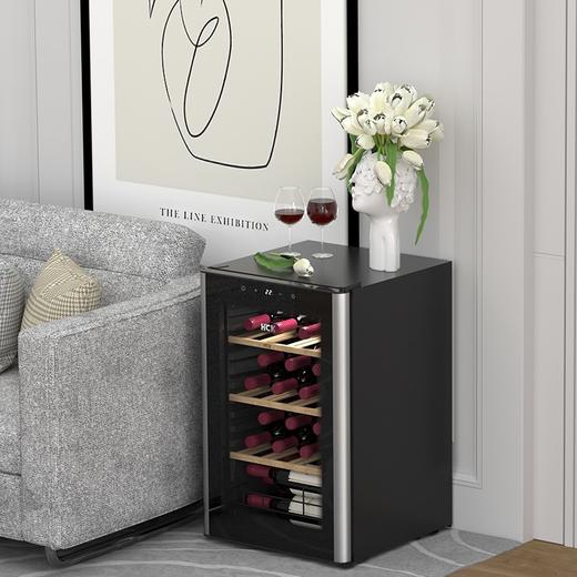 HCK哈士奇SC-70E红酒柜22瓶恒温嵌入式小型迷你冰吧冷藏冰箱 商品图0