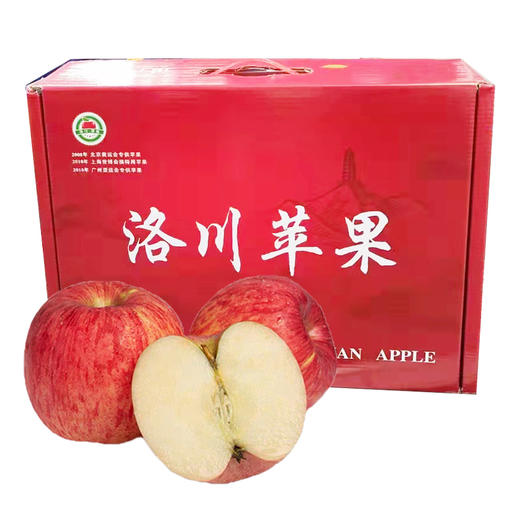 【洛川通货果】陕西洛川苹果水果新鲜12枚礼盒装延安洛川红富士苹果 商品图0