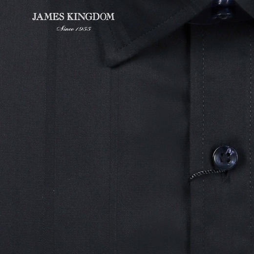 Jameskingdom占姆士新品混纺青年长袖衬衣BA181M28526 商品图4