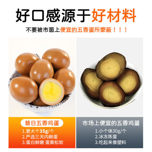 五香味无壳卤蛋鸡蛋熟食早餐即食小吃休闲高蛋白零食 商品图3