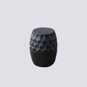 NS家居nsfurniture进口铁艺茶几/边几NSST-AHDR2-ST0BRS*Black/Sliver