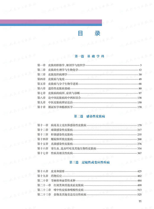 现代皮肤科学 吴志华 主编 皮肤病学书籍 丘疹鳞屑性皮肤病红皮病遗传角化性皮肤病结缔组织病 人民卫生出版社9787117317245 商品图3