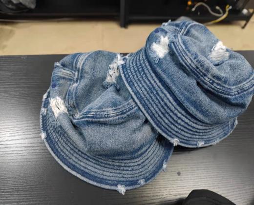 JRMZ/YF020破洞牛仔渔夫帽 商品图0