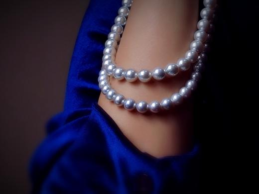 akoya灰色系珍珠项链（8.5—9mm） 商品图4