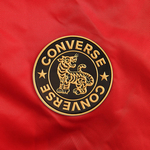 Converse匡威商场同款童衣童装春红色新年款连帽薄棉夹克外套CV2212185 商品图3