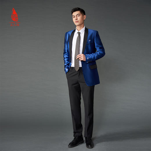 SAINTJOY/上久楷 宋锦领带 小龙纹 金色LD15602-7 商品图2