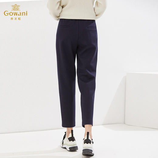 乔万尼女休闲裤新款秋冬款小个子绵羊毛EI4F596 商品图4