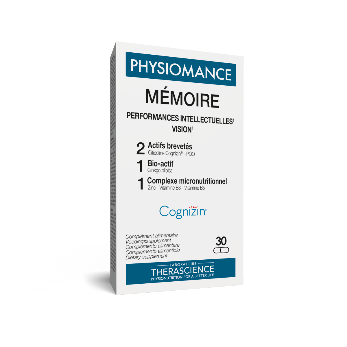 德诺海科 THERASCIENCE  MEMOIRE记忆营养胶囊 30粒/盒