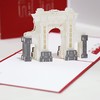 清华大学清华园3D立体贺卡开学送同学创意镂空毕业贺卡新年小卡片 商品缩略图7