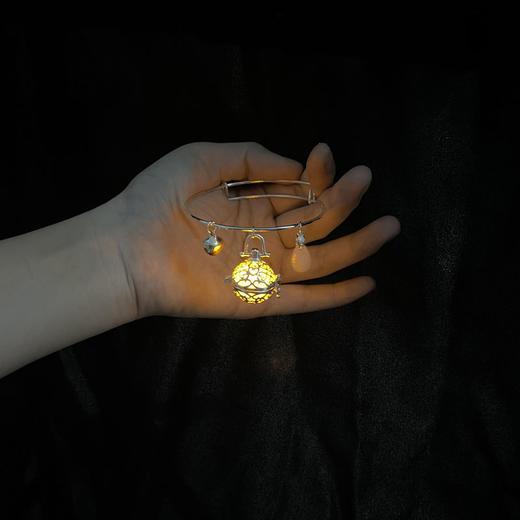 明灯三千天官赐福周边衍生发光手镯花城谢怜花怜古风手镯镯子cos 商品图0