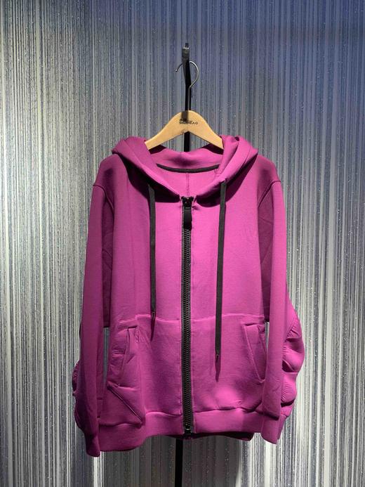 胖胖堂2022春爆款 超洋气百搭潮牌运动休闲帽衫外套2808 商品图1