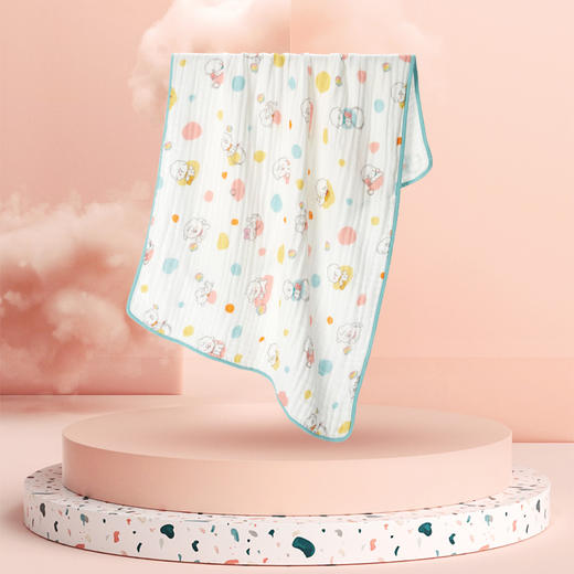 【秒杀39元】i-baby&奈娃联名ip宝宝纱布浴巾新生儿厚款棉纱布斗篷浴袍非质量问题不退不换 商品图5