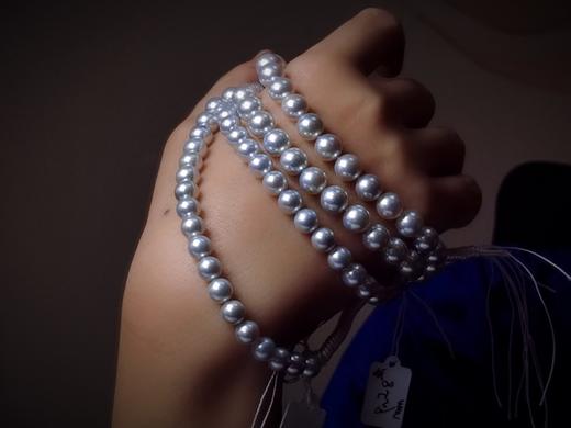 akoya灰色系珍珠项链（8.5—9mm） 商品图2