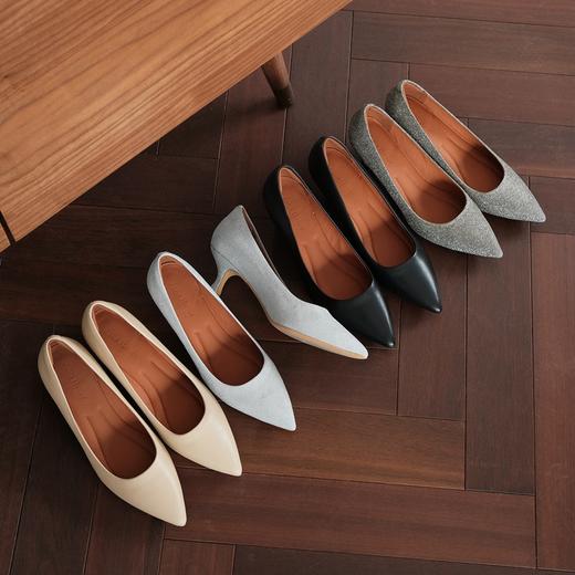 Julia Heuer 格丽特钻感尖头高跟鞋 商品图9